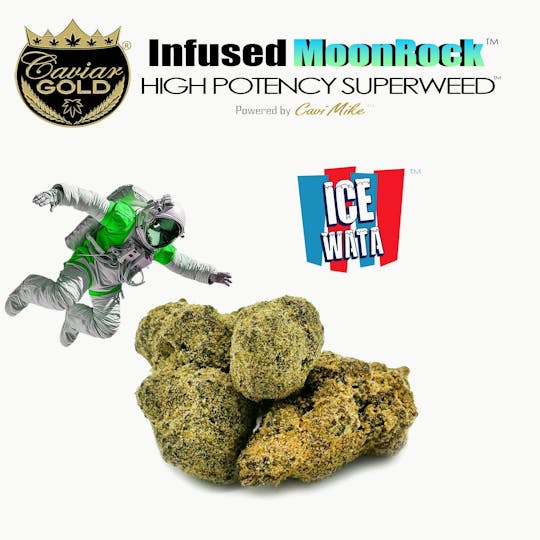 Caviar Gold - Moon Rocks | Infused Flower | Ice Wata OG | 3.5g - 1