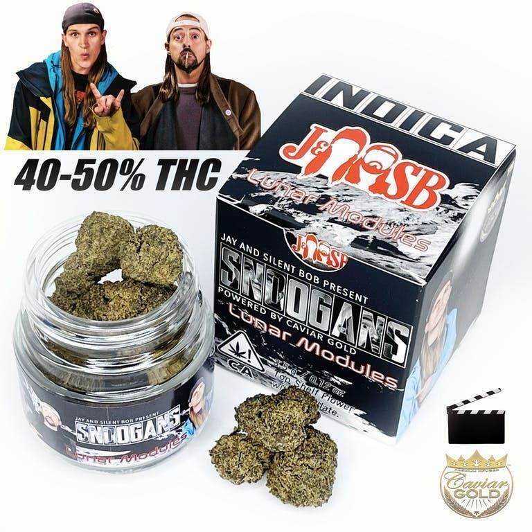 Caviar Gold - Jay & Silent Bob | Lunar Modules | Infused Flower | Berzerker | 3.5g - 1