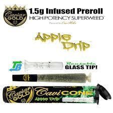 Caviar Gold - Cavi Cone | Infused Pre-Roll | Apple Drip | 1.5g - 1