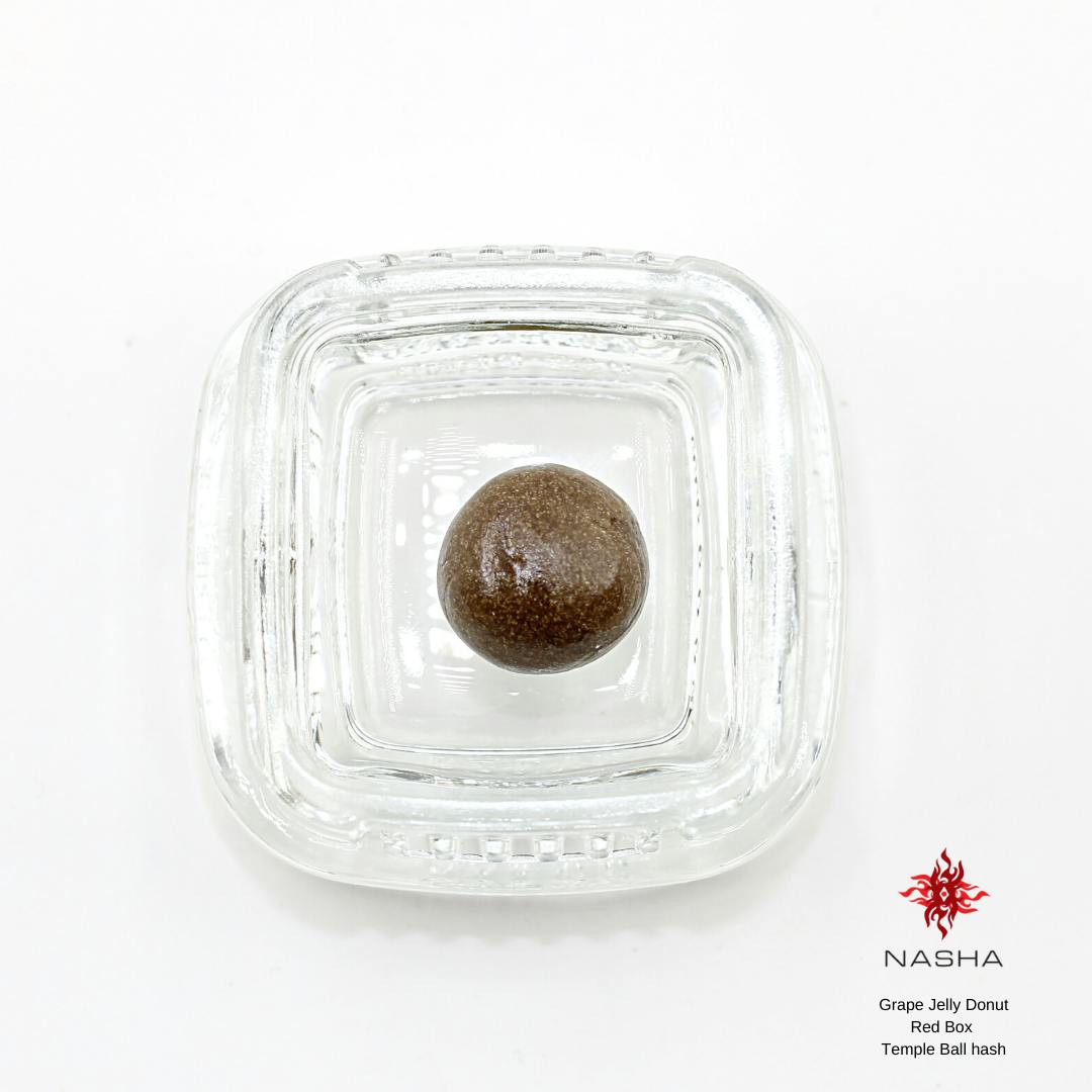 NASHA - Grape Jelly Donut Red Temple Ball Hash - 1