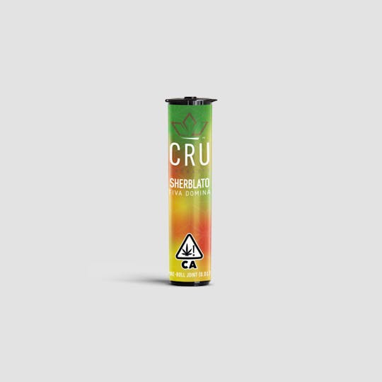 CRU Cannabis - Sherblato (0.5G Pre-Roll) - 1