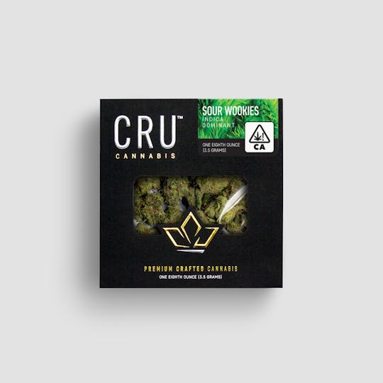 CRU Cannabis - Sour Wookies (3.5 Grams) - 1
