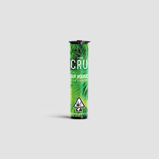 CRU Cannabis - Sour Wookies (0.5G Pre-Roll) - 1