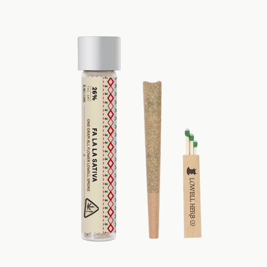 Lowell Herb Co. - Lowell Smokes | 1g Pre-Roll | Fa La La Sativa - 1