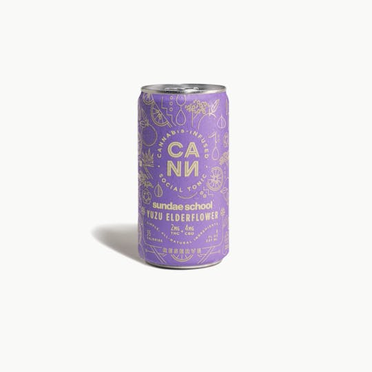 Cann - Yuzu Elderflower Reserve Social Tonic (6pk) - 1