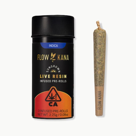 Flow Kana - PB Cookies Infused Preroll 3-pack - 1