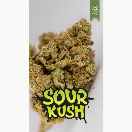 Great Northern Cannabis - Great Northern Cannabis Sour Kush Flower (Sativa) - 1