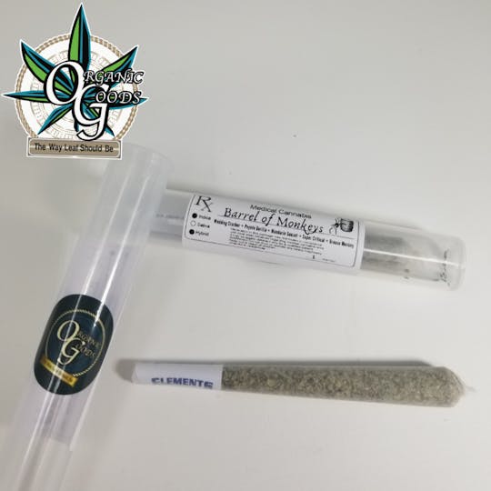 Organic Goods - Barrel of Monkeys Pre-Roll - 1