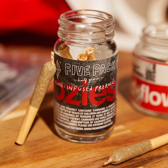 House Weed - House Weed | Doozies Hybrid 5pk Infused Pre-Rolls (2.5g) - 1