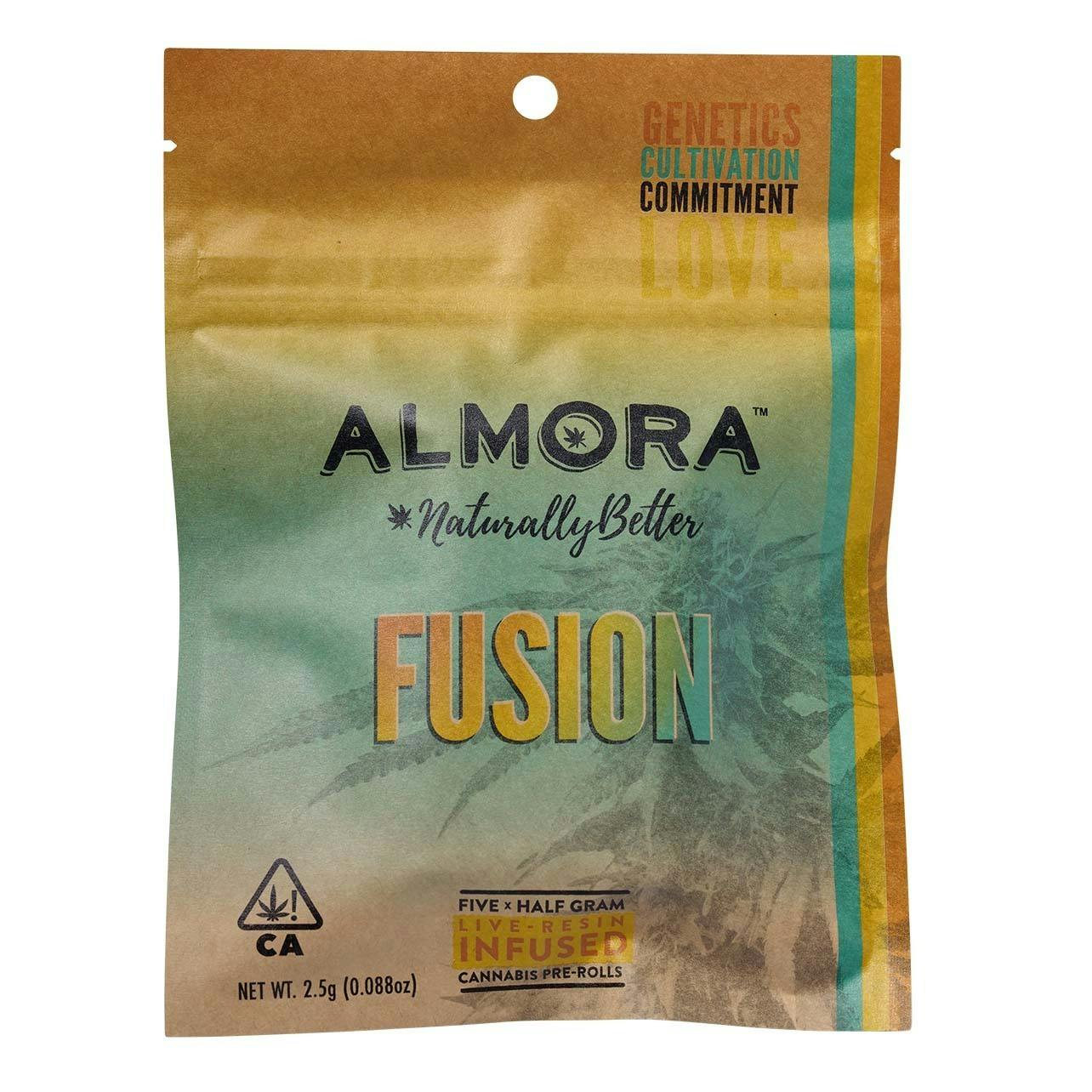 Almora - Forbidden Zkittles x Lemon Cake Fusion 0.5g Infused PreRoll 5 Pack - 1