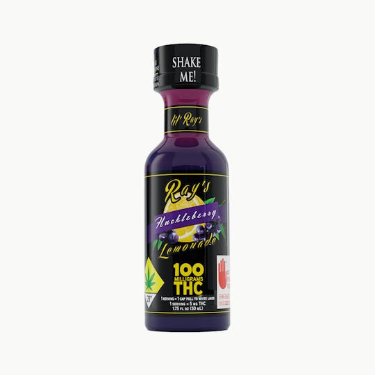 Ray's Lemonade - Huckleberry lil' Ray's 100mg THC - 1