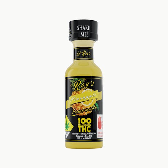 Ray's Lemonade - Pineapple lil' Ray's 100mg THC - 1