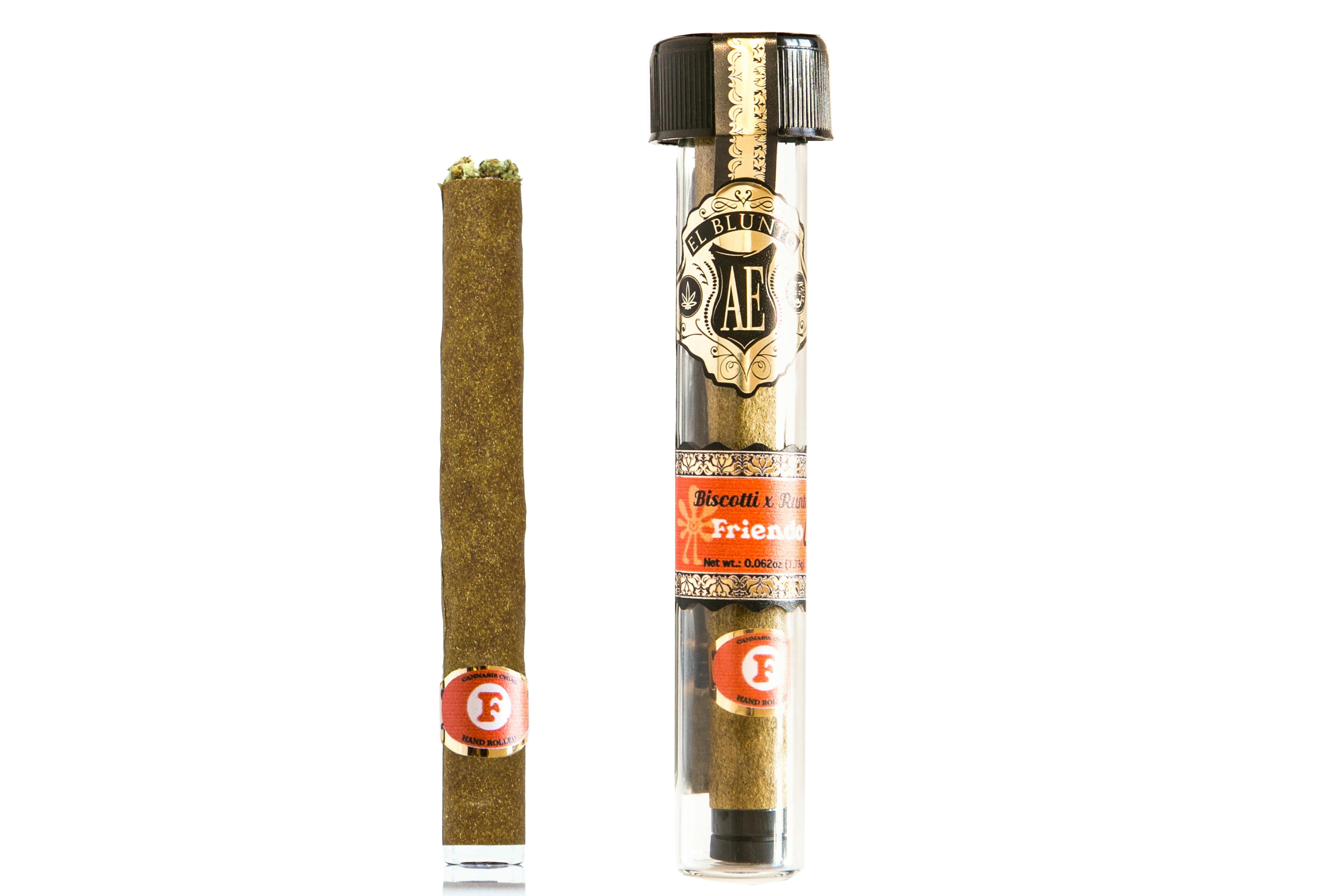 El Blunto x Friendo Biscotti x Runtz 1.75G Cannabis Cigar [Blunt
