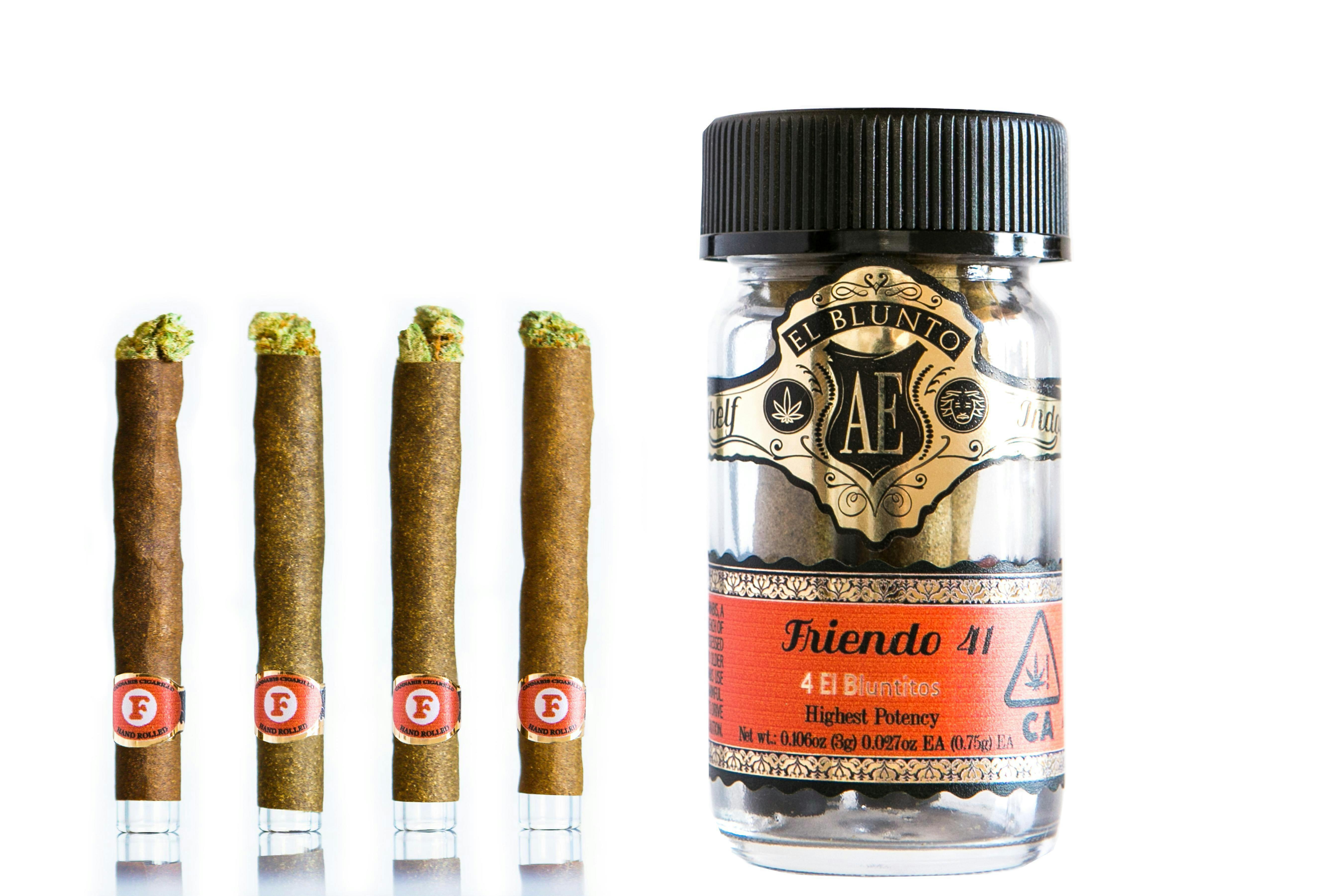 El Blunto by Albert Einstone's - El Blunto x Friendo - 4-Pack - Friendo 41 - 4 x .75G [mini blunt] - 1