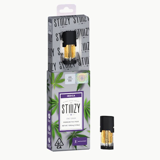 STIIIZY - Vape Cartridge - WHITE RASPBERRY 1G Original THC Pod - STIIIZY - 1