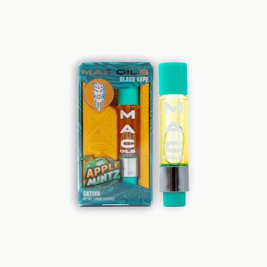 Mac Pharms - MacPharms I Mac Oils I Apple Mintz I Sativa I 1g 510 Cartridge - 1