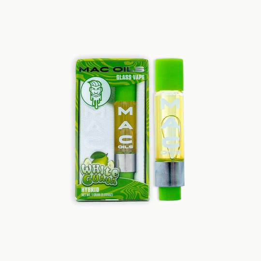 Mac Pharms - MacPharms I Mac Oils I White Guava I Hybrid I 1g 510 Cartridge - 1