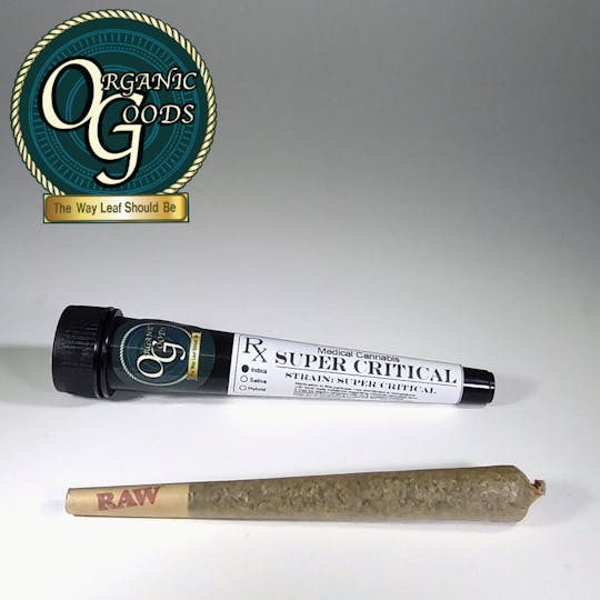 Organic Goods - Super Critical Pre-Roll - 1