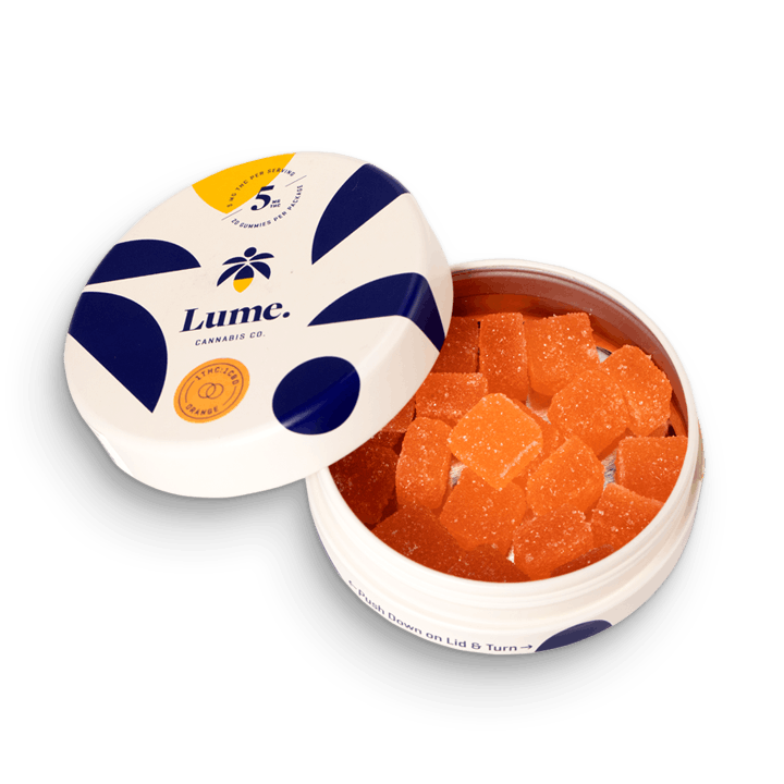 Lume Cannabis Co. - Center - Orange 1:1 Gummies 20X5mg - 1