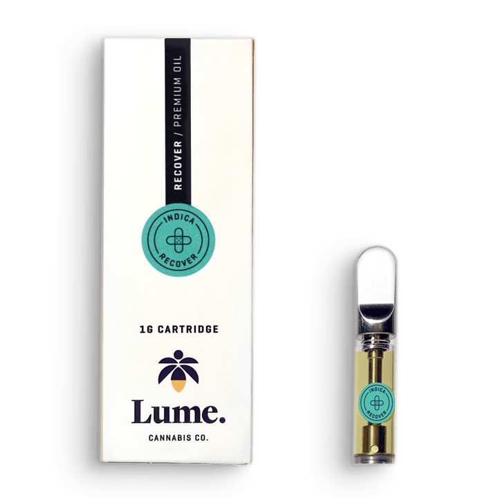 Lume Cannabis Co. - Recover Cartridge 1g - 1