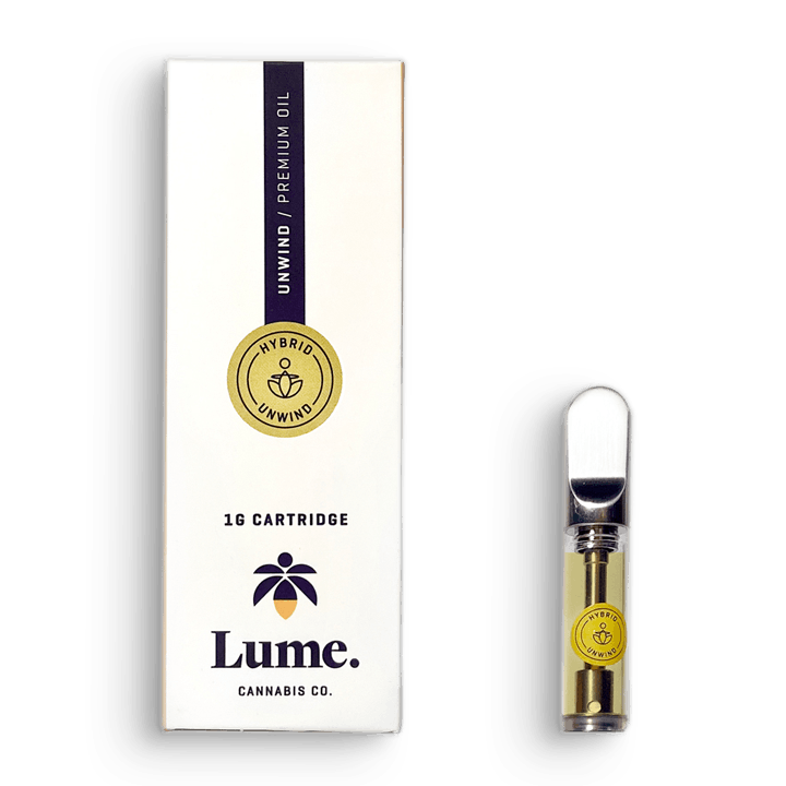 Lume Cannabis Co. - Unwind Cartridge 1g - 1