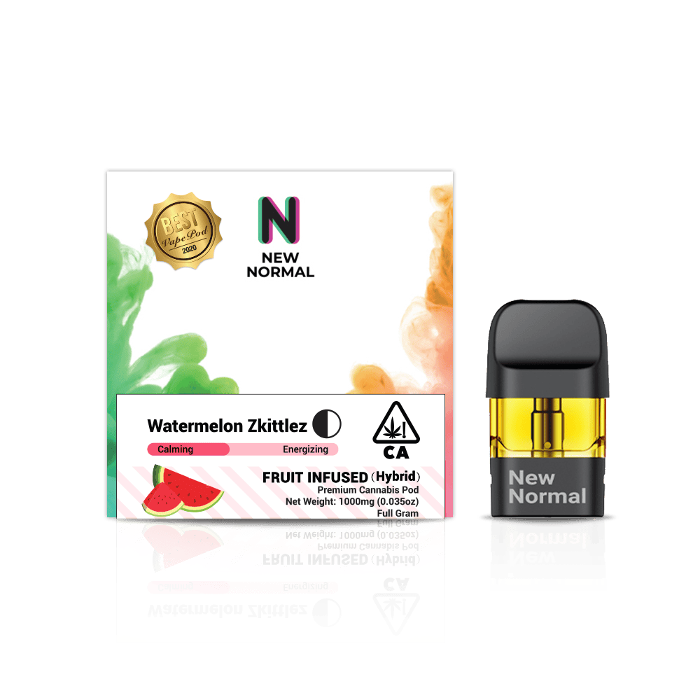 New Normal - New Normal | Fruit Infused | Watermelon Zkittlez | Pod | 1g - 1