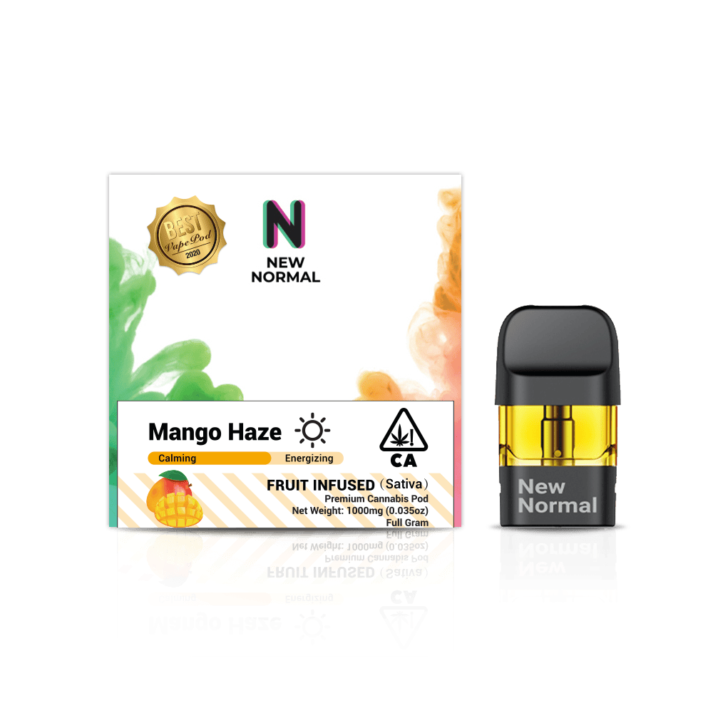 New Normal - New Normal | Fruit Infused | Mango Haze | Pod | 1g - 1