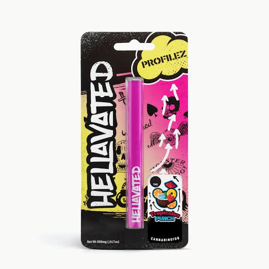 Hellavated - Tropicalez Punch All In One 500mg - 1