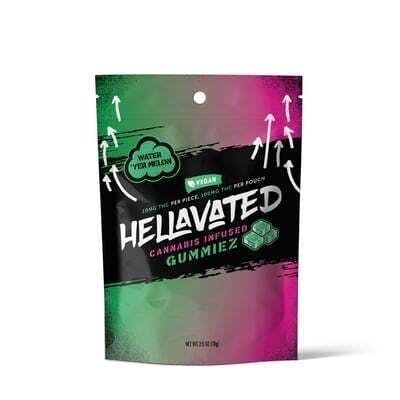 Hellavated - Watermelon Gummiez 100mg - 1