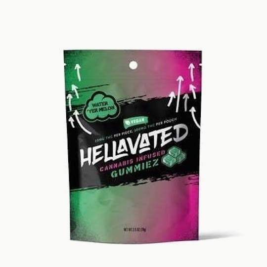 Hellavated - Watermelon Gummiez 100mg - 1