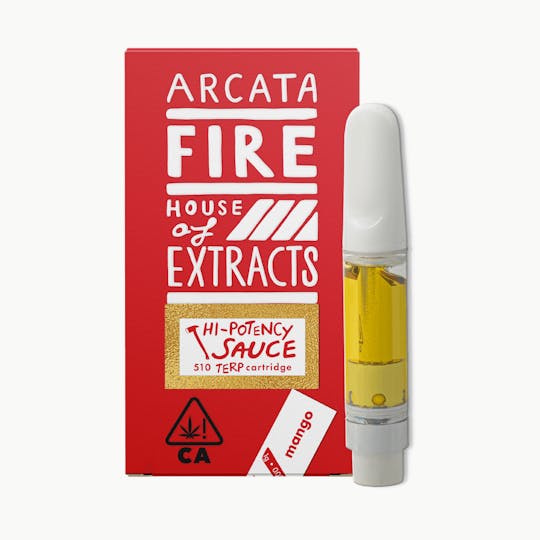 Arcata Fire - Mango - Hi Potency Live Resin Sauce Cart (1g) - 1
