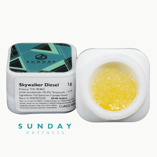 Sunday Extracts - 1g Concentrate Skywalker Diesel - 1