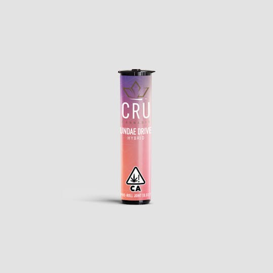 CRU Cannabis - Sundae Driver (0.5G Pre-Roll) - 1
