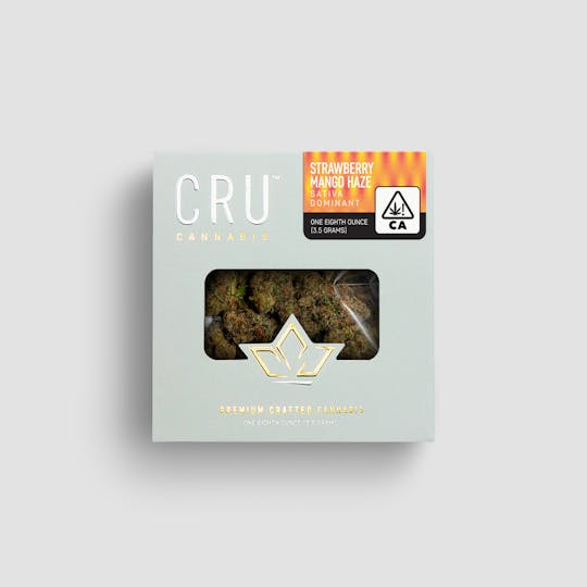 CRU Cannabis - Strawberry Mango Haze (3.5 Grams) - 1