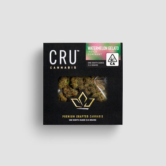 CRU Cannabis - Watermelon Gelato (3.5 Grams) - 1