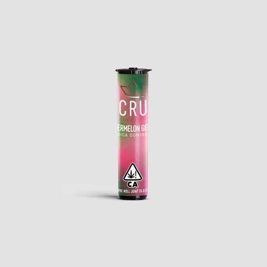 CRU Cannabis - Watermelon Gelato (0.5G Pre-Roll) - 1