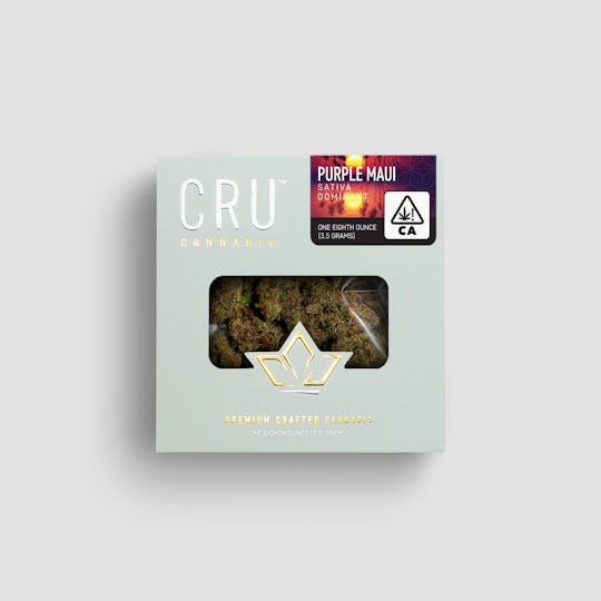 CRU Cannabis - Purple Maui (3.5 Grams) - 1