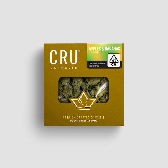 CRU Cannabis - Apples & Bananas (3.5 Grams) - 1
