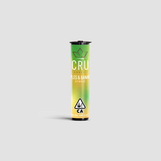 CRU Cannabis - Apples & Bananas (0.5G Pre-Roll) - 1