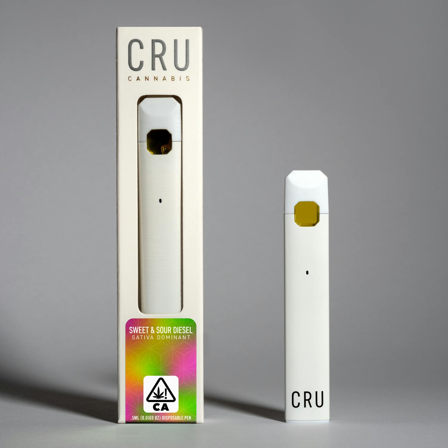 CRU Cannabis - Sweet & Sour Diesel (0.5ml Disposable Pen) - 1