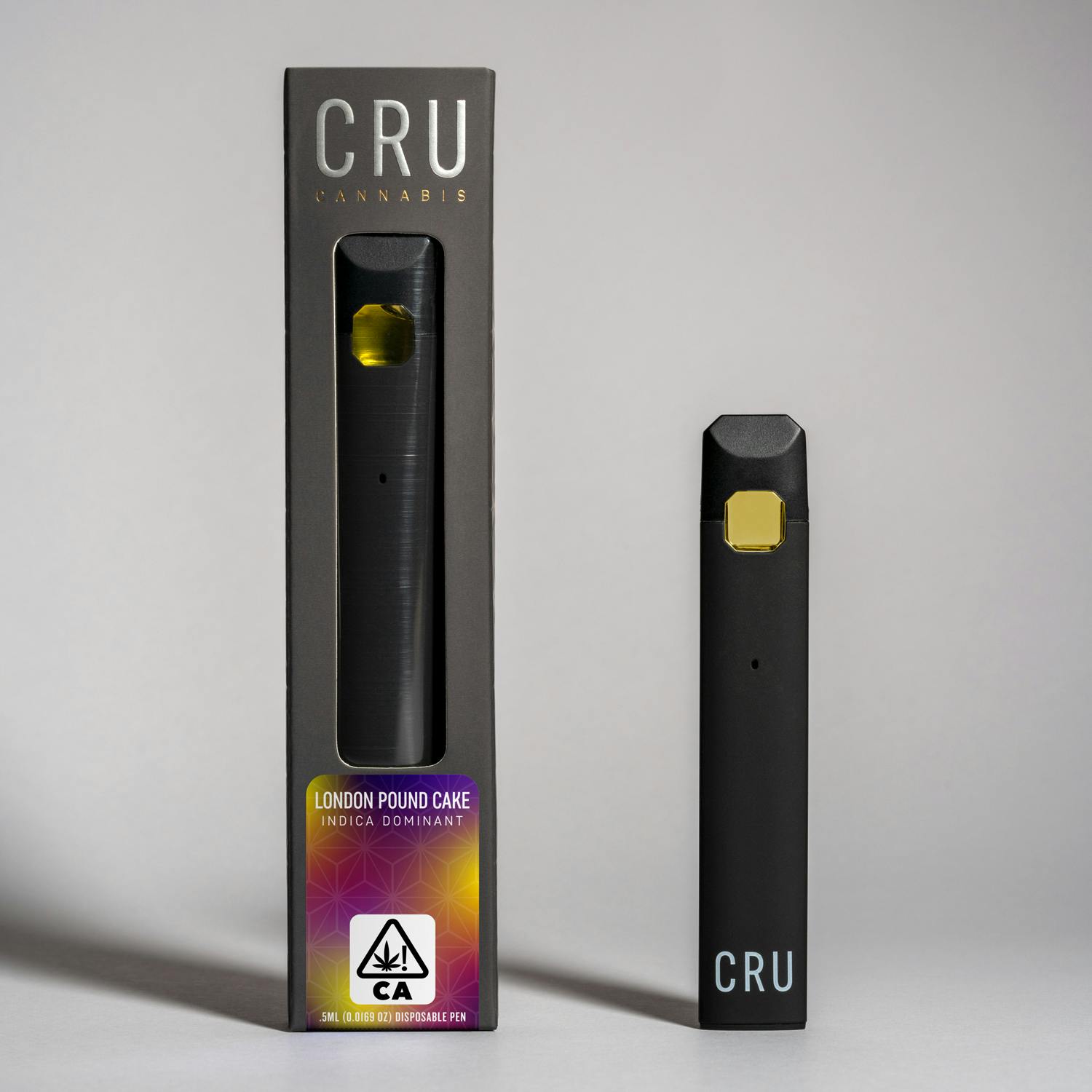 CRU Cannabis - London Pound Cake (0.5ml Disposable Pen) - 1