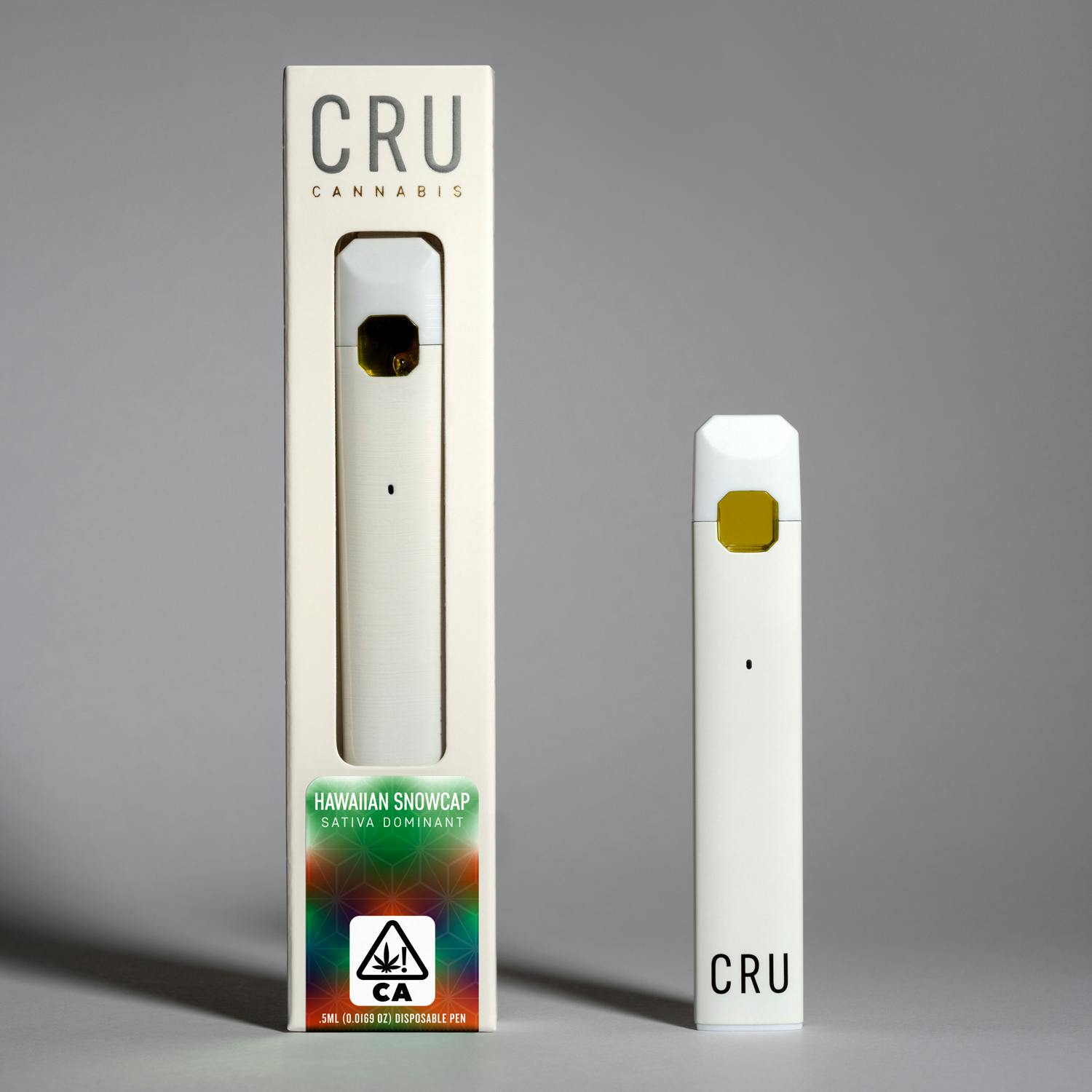 CRU Cannabis - Hawaiian Snowcap (0.5ml Disposable Pen) - 1