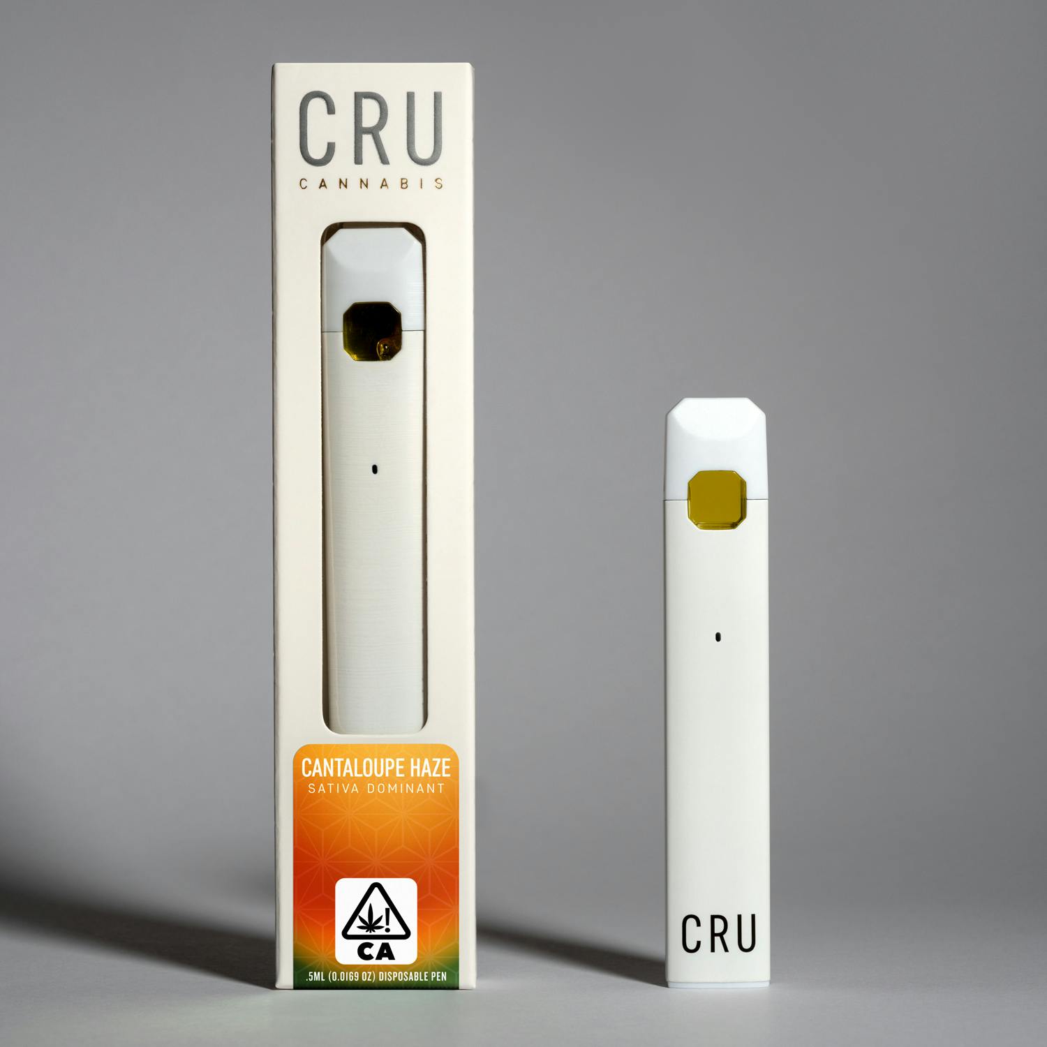 CRU Cannabis - Cantaloupe Haze (0.5ml Disposable Pen) - 1