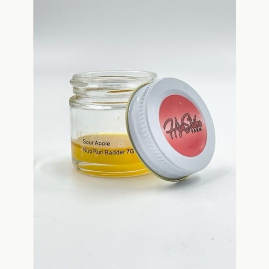 High Striker Farm - 7g Sour Apple Nug Run Badder "Baller Jar" - 1