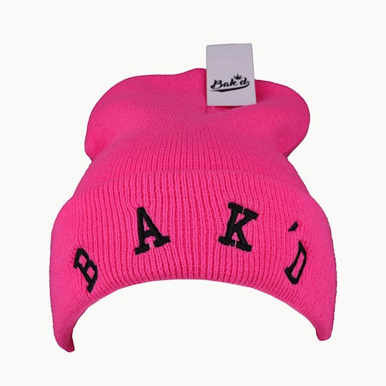 Bak'd - Bak'd Beanie Collegiate (Pink/Black) - 1