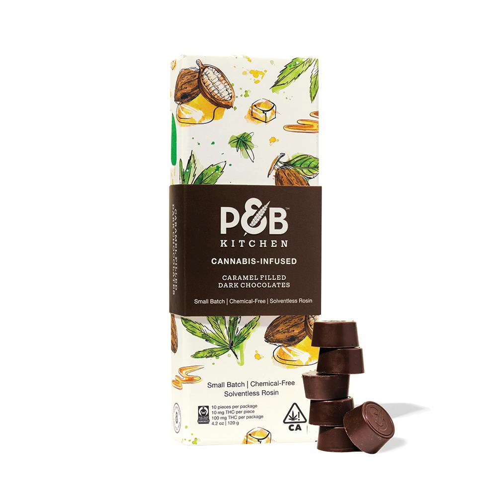 Papa & Barkley - Releaf Caramel Filled Dark Chocolates - 1