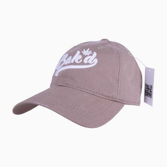 Bak'd - Bak'd Strapback Hat Collegiate (Brown/White) - 1