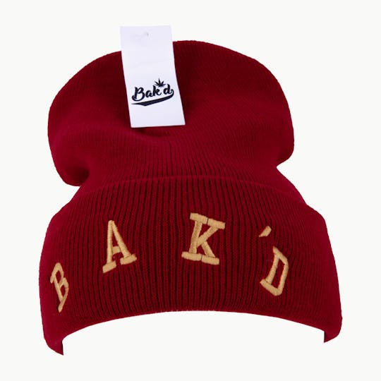 Bak'd - Bak'd Beanie Collegiate (Maroon/Gold) - 1