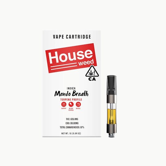 House Weed - House Weed | Mendo Breath | Vape 1g - 1