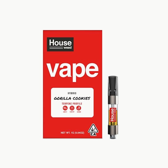 House Weed - House Weed | Gorilla Cookies | Vape 1g - 1